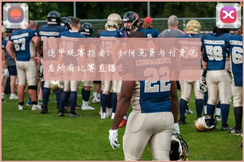 德甲观赛指南:如何免费与付费观看所有比赛直播