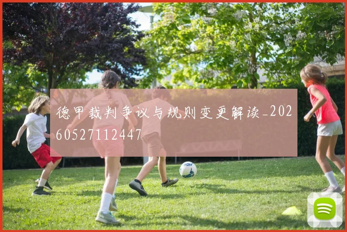 德甲裁判争议与规则变更解读_20260527112447